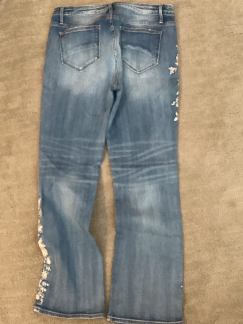 DRIFTWOOD Kelly Bootcut Jeans with Floral Embroidery - Picture 6 of 9